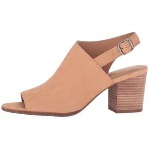 Lucky Brand | Suede Obelia Block Heels 6.5